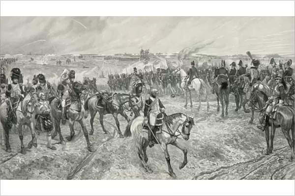 1815, Napoleons old guard at Waterloo