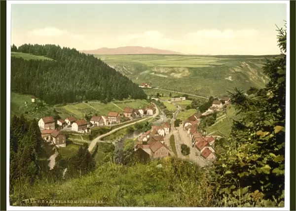 Rubeland with the Brockekn, Hartz, Germany