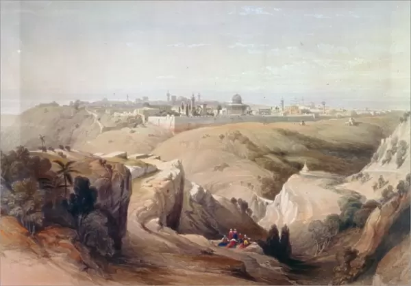 Jerusalem from the Mount of Olives April 8th 1839