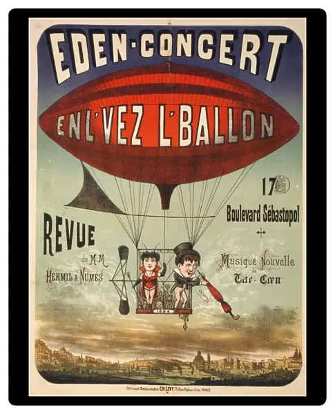 Eden-concert, enl vez l ballon revue de m. m. Hermil & Numes