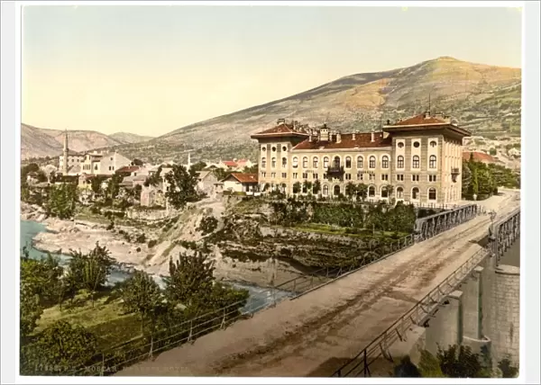 Mostar, Narenta Hotel, Herzegowina, Austro-Hungary