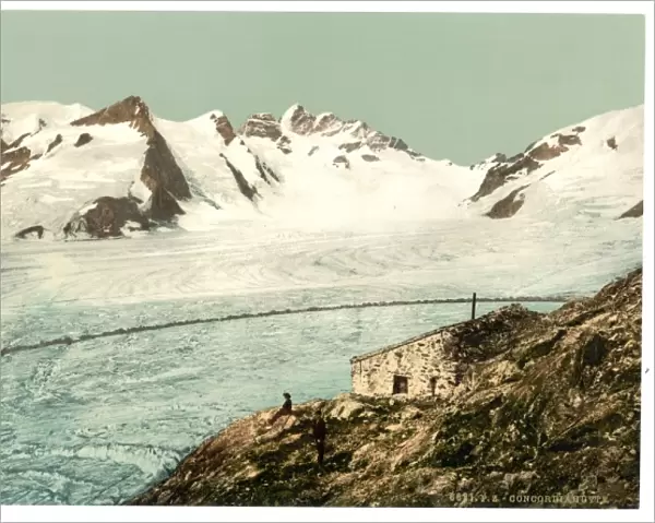 Concordia Hut, Valais, Alps of, Switzerland