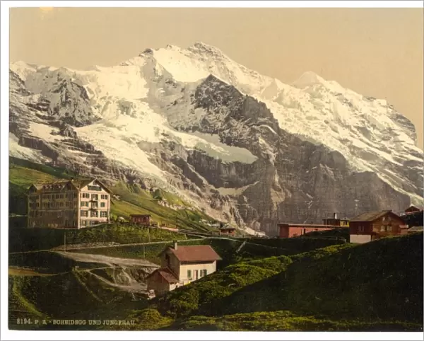 Jungfrau and Scheidegg, Bernese Oberland, Switzerland