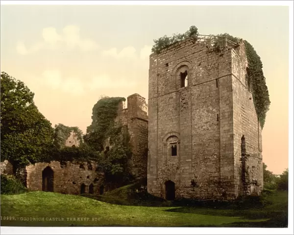 Castle, the keep, Goodrich, England