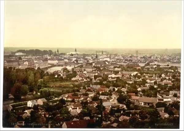 Panoramic view, Grosswardein, Hungary, Austro-Hungary