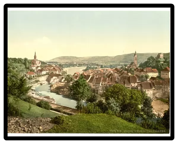 Gross and Klein Laufenburg, Aargau, Switzerland