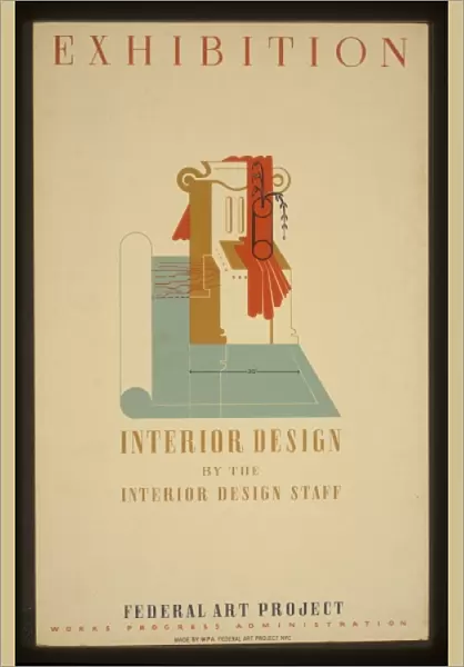 Exhibition Interior design by the interior design staff, Fed
