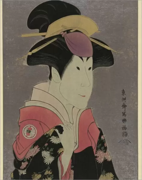 Segawa tomisaburo as yadorigi, wife of ogishi kurando