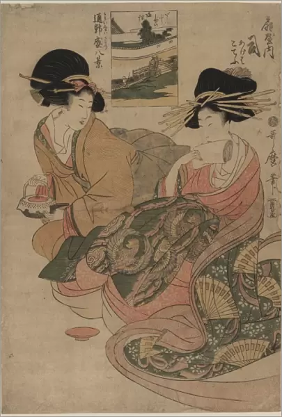 The courtesan Tsukasa of ogiya