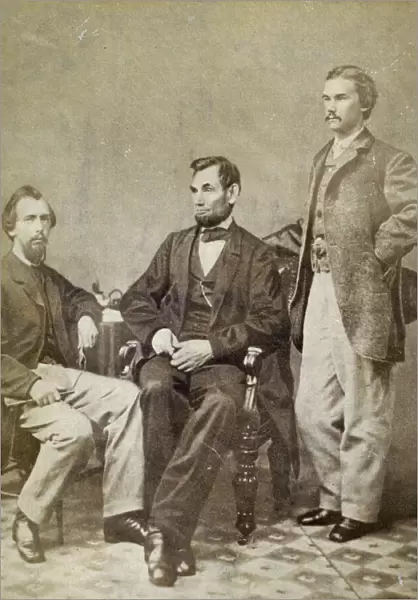Lincoln & his secretaries, Nicolay & Hay