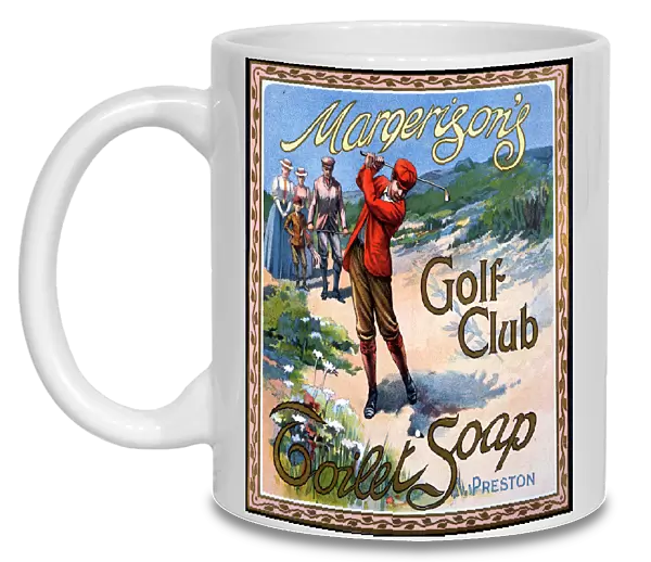 Golf club soap