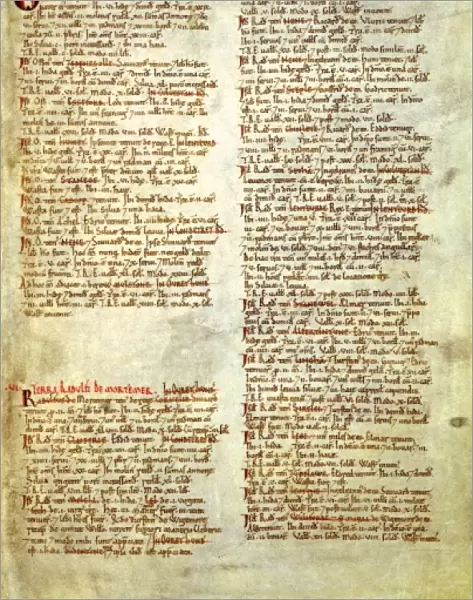 The Domesday Book, Shropshire