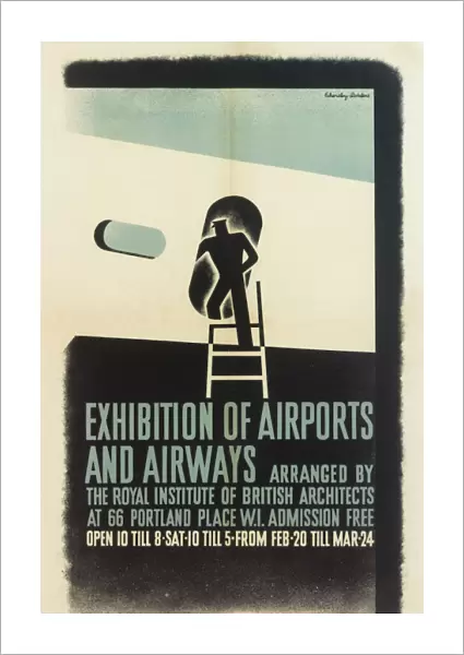 Exhibition of Airports and Airways Poster