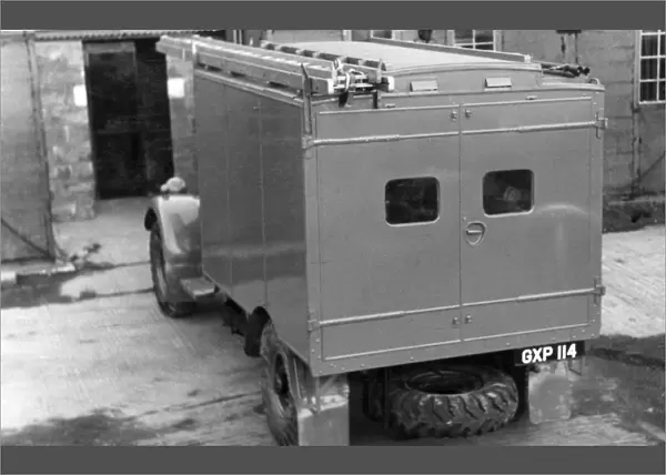London Fire Brigade, mobile communications van, WW2