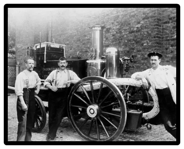 LCC-LFB Shand Mason horse-drawn steam fire engine