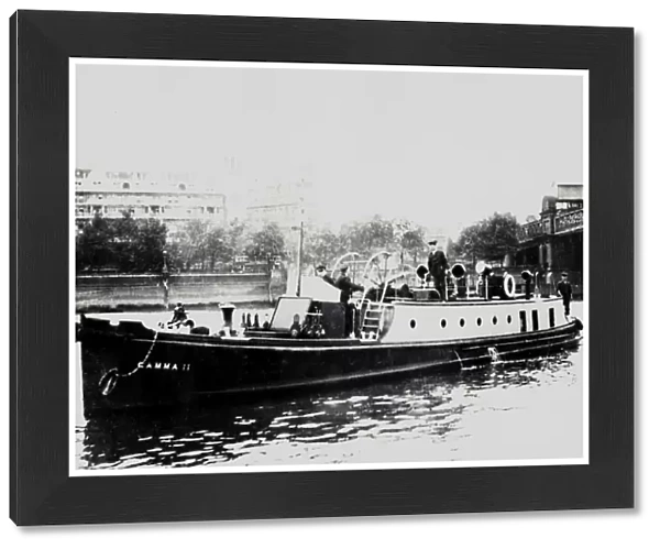 LCC-LFB fireboat Gamma II on River Thames