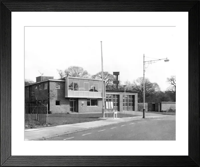 Framed Print : Stanmore Fire Station Print, London Fire Brigade Framed Print : Stanmore Fire Station Print, London Fire Brigade