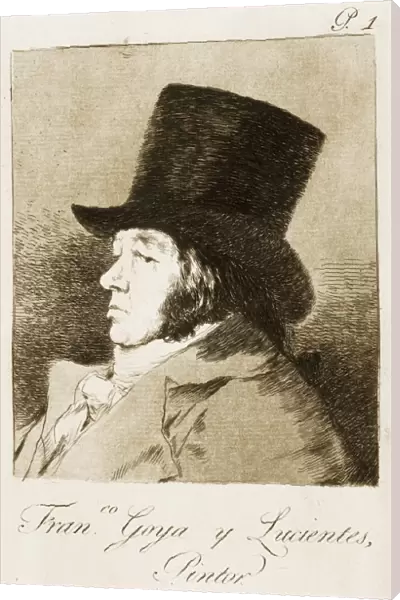 Francisco de Goya y Lucientes, painter. Capricho plate 1