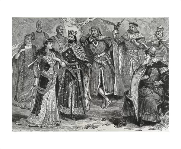 Main characters from the opera Ivanhoe (1891)