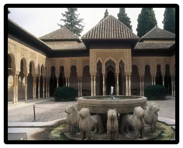 Alhambra. SPAIN. ANDALUSIA. Granada. Alhambra
