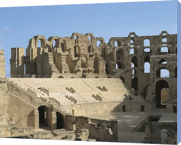 Amphitheatre of El Djem. 238. TUNISIA. AL-MAHDIYAH