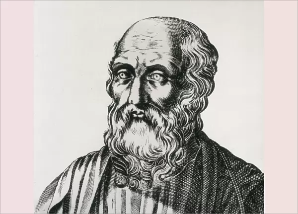 PLATO (428-348 BC). Greek philosopher. Portrait
