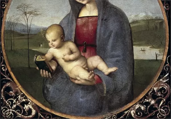 Raphael (1483-1520). Madonna Conestabile. 1504