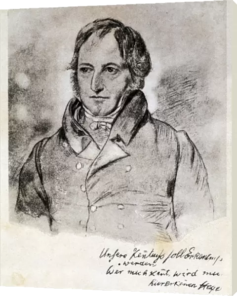 Hegel, Georg Wilhelm Friedrich (1770-1831). German