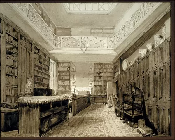 Sir Joseph Banks herbarium and library at Soho Square
