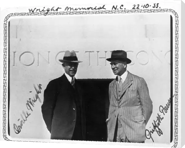 Orville Wright and Griffith Brewer