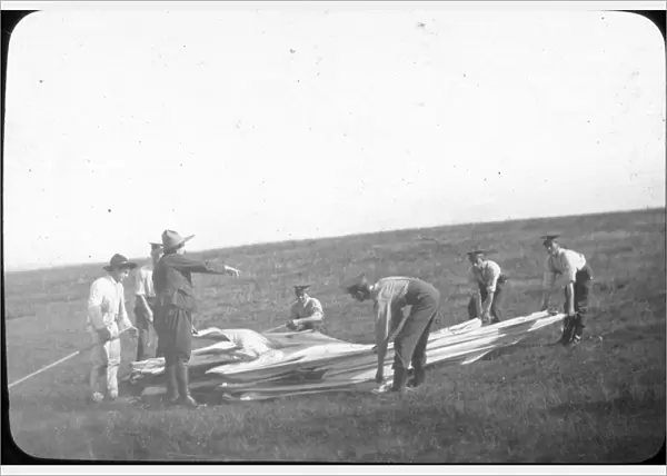 Baden-Powell man-lifting kite