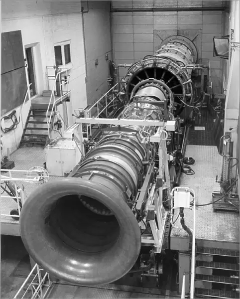 Rolls Royce  /  Snecma Olympus 593 Mk602 engine in a test cell