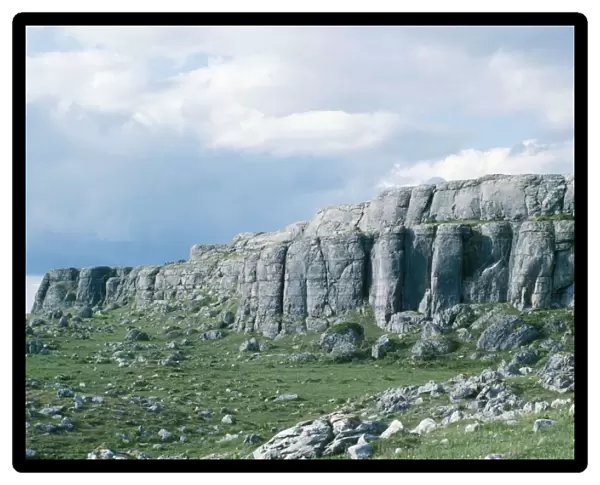 Ireland - The Burren: Carboniferous Limestone Cliffs Co. Clare