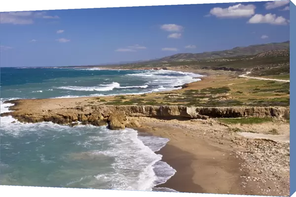 South coast of the Akamas Peninsula, near Lara; proposed national park. Greek Cyprus (south)