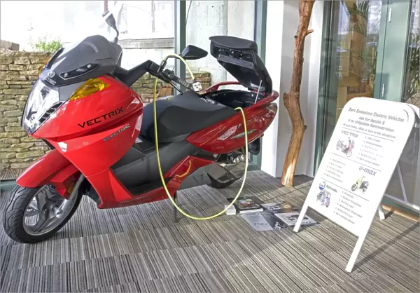 Motobike - Vectrix zero emission electric scooter for sale. Green Shop Bisley UK