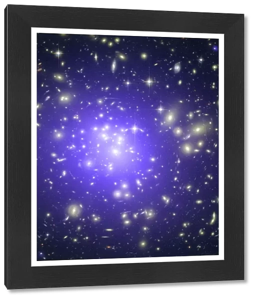 Abell 1689 galaxy cluster, X-ray image
