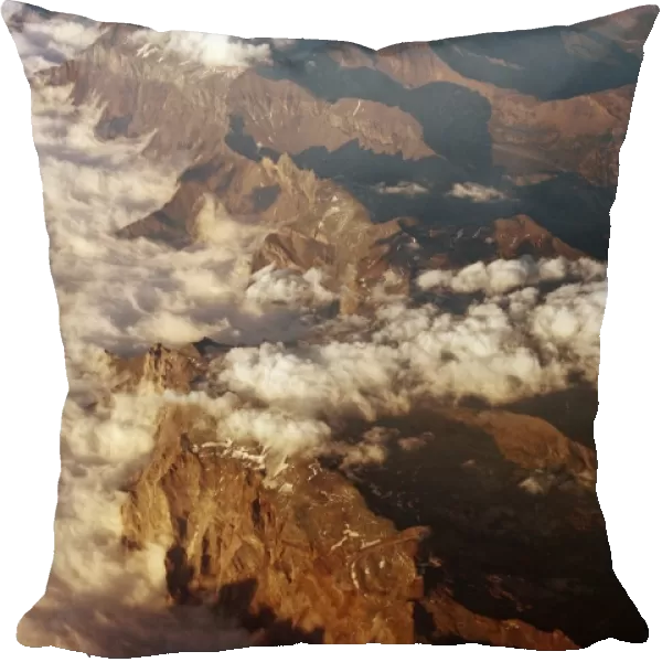 The Alps, aerial photograph