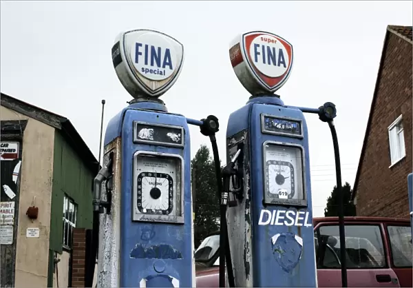 Vintage fuel pumps