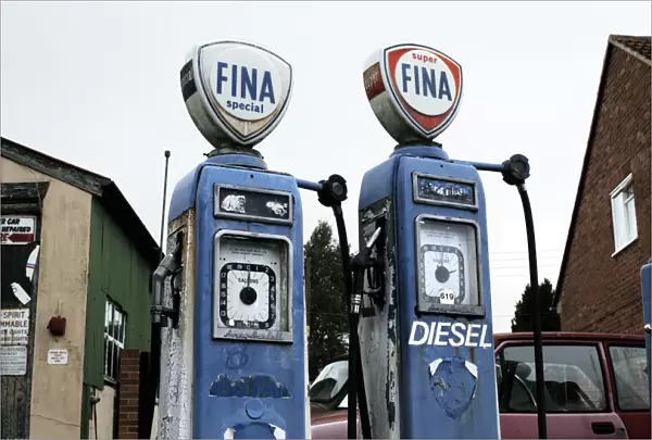 Vintage fuel pumps