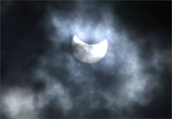 Partial solar eclipse, August 2008