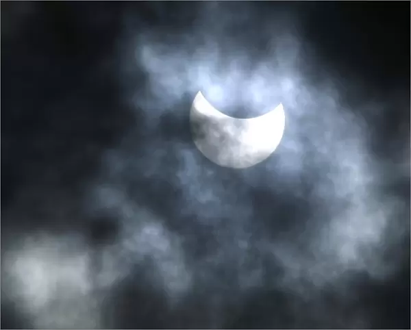 Partial solar eclipse, August 2008