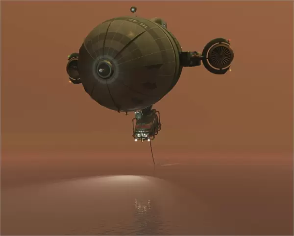 Exploring Titan, artwork