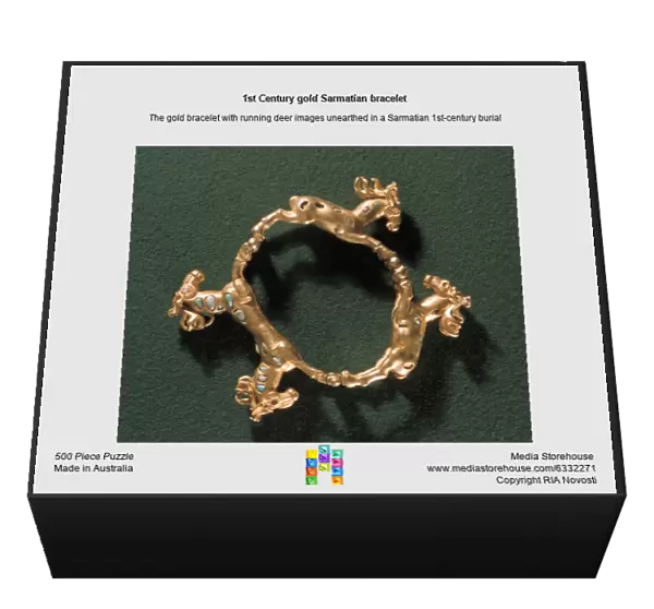 1st Century gold Sarmatian bracelet