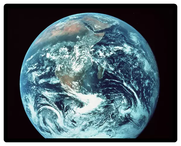 Apollo 17 photograph of whole earth