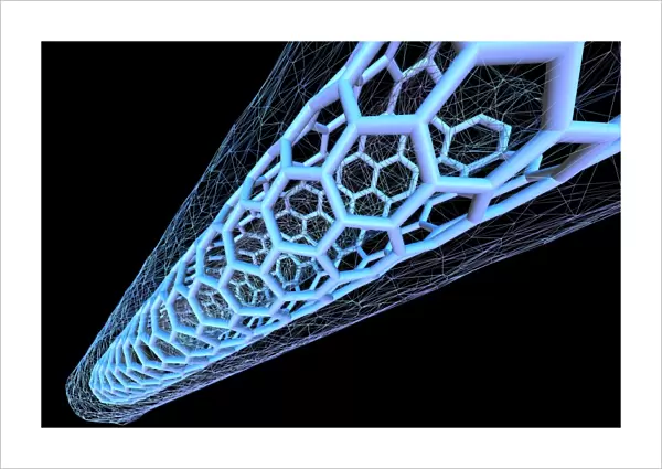Nanotube structure, artwork
