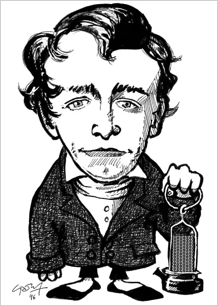 Humphry Davy, caricature