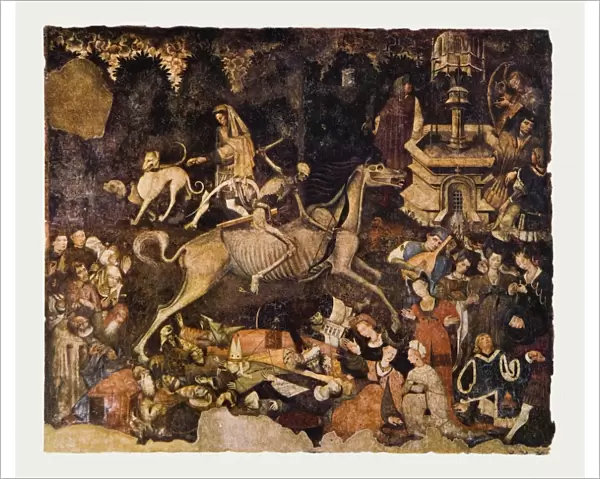 The Triumph of Death, Medieval fresco