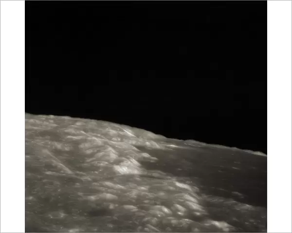 Lunar landscape, Apollo 11 photograph