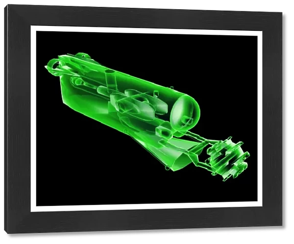 Nanosub. Computer artwork of a nanotechnology submarine