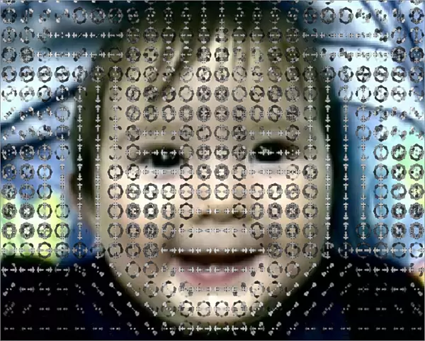 Computer analysis of a smile on a babys face